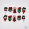Dress It Up Buttons Holiday Ornaments 10pcs Sewing Shank Embellishments